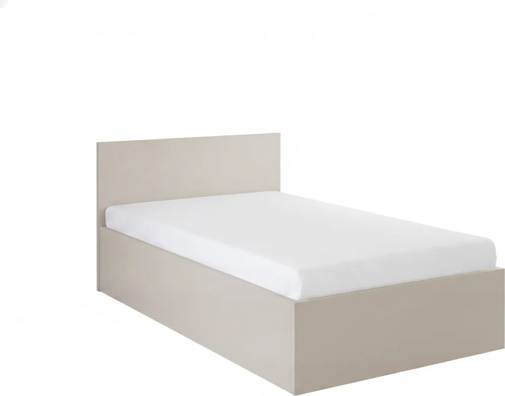 Ágy SOFIA 90 x 200 cm, kasmírszínű bézs Ágyrács: Ágyrács nélkül, Matrac: Coco Maxi 20 cm matrac