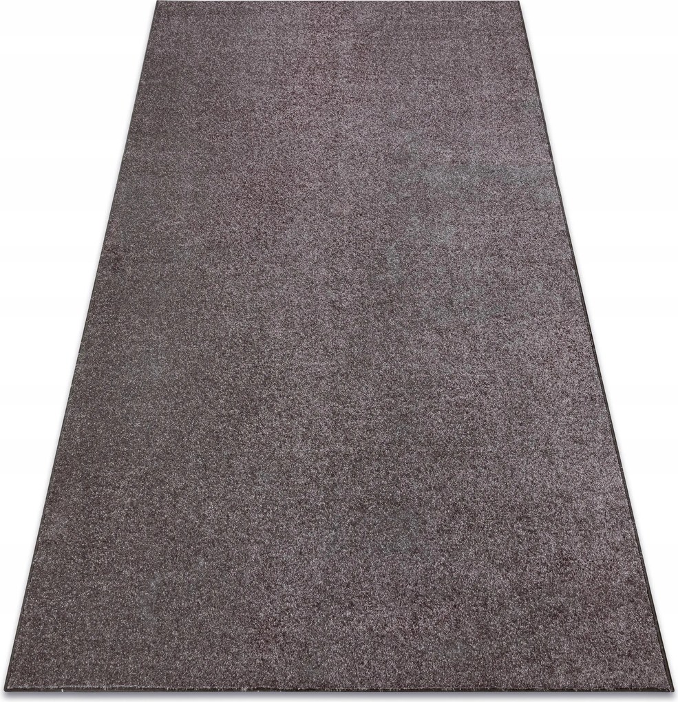 Puha Szőnyeg Santa Fe 100x100 cm Sima barna egyszínű