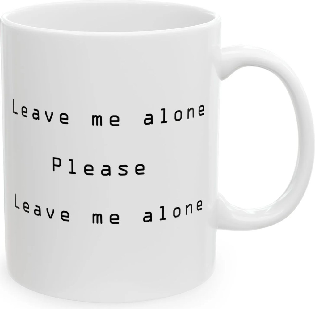 Bögre felirattal hagyj engem leave me alone hindus irodai ajándék vicces