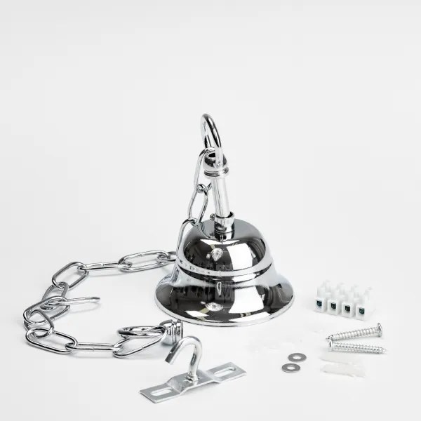 Brilagi - LED Kristály csillár láncon MOZART 4xE14/40W/230V fényezett króm