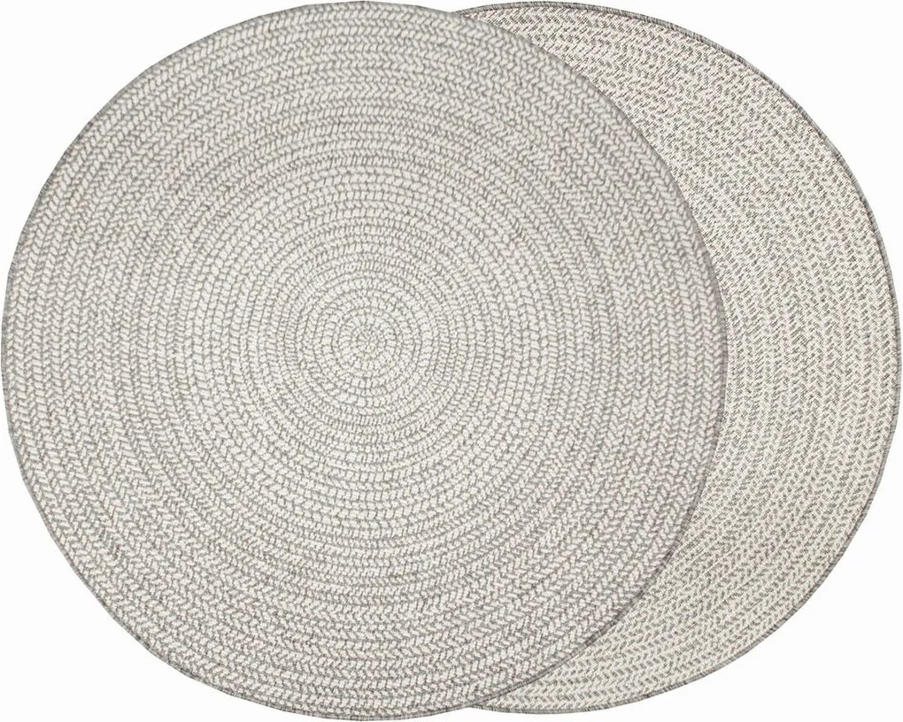 Kültéri Szőnyeg Kerek Teraszra Erkélyre Kétoldalas Kültéri Szőnyeg Átm. 120 cm