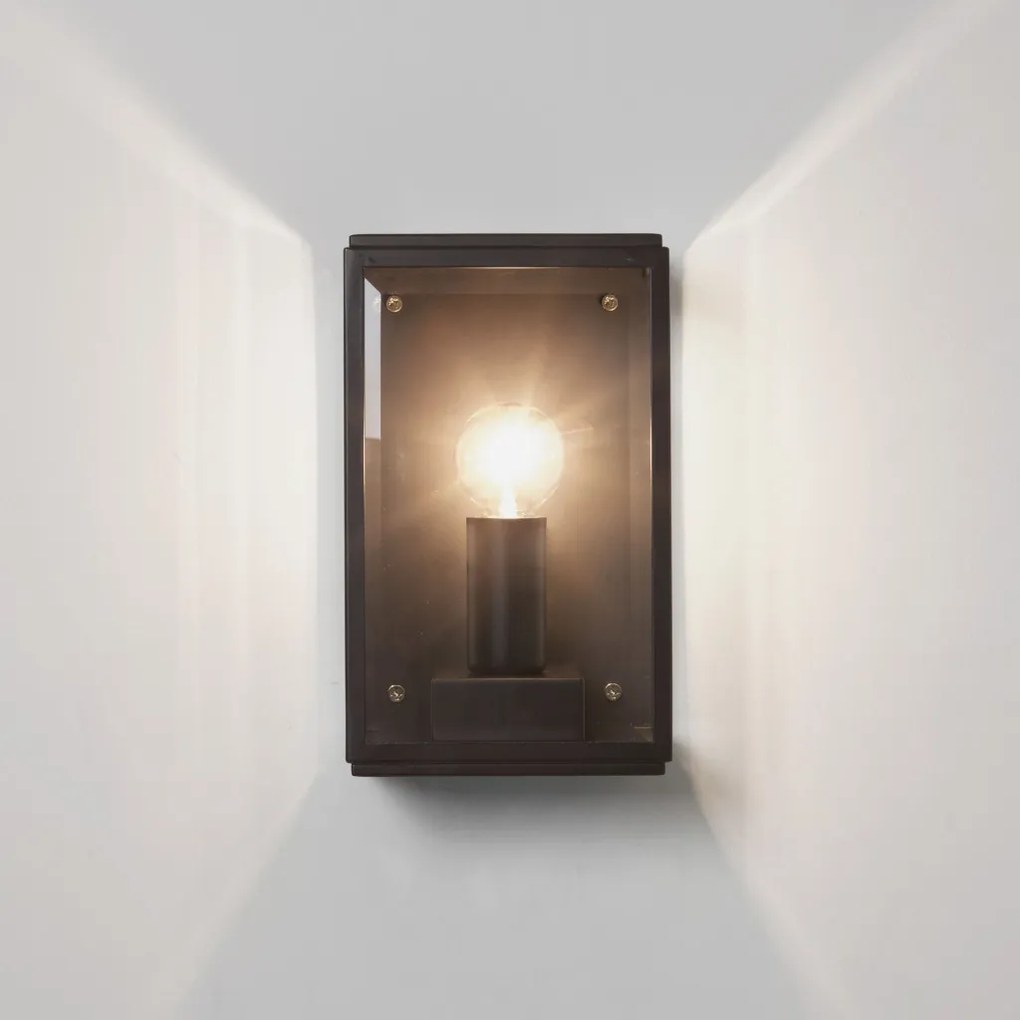 ASTRO LIGHTING 1095040 HOMEFIELD Klasszikus Kültéri Fali Lámpa Fekete E14 IP44
