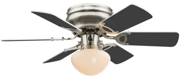 GLOBO 0307W - Mennyezeti ventilátor UGO 1xE27/60W/230V