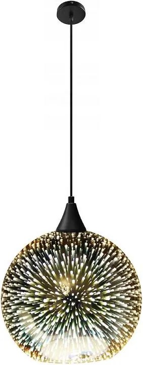DOMENOLED 599 DISCO Egyágú Függesztett Lámpa Fém E27 IP20