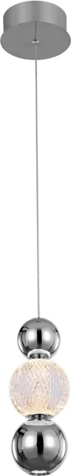 ITALUX 5900644432920 OTER Modern Led Függesztett Lámpa Króm LED IP20
