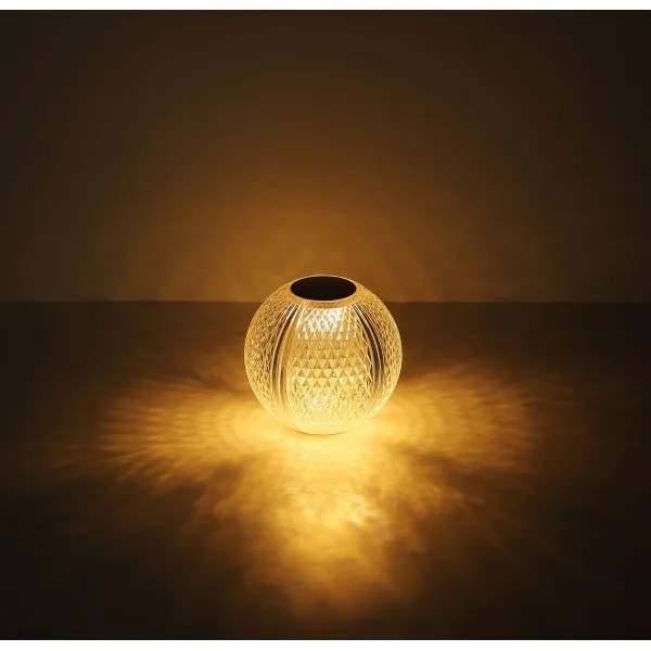 Globo 16042T1 - AIDA LED tölthető asztali lámpa, 2W, 5V, dimmelhető