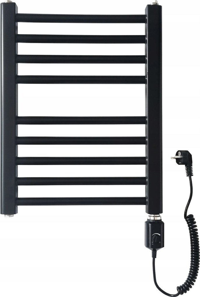 Tomas elektromos fürdőszobai radiátor 300 W Fekete