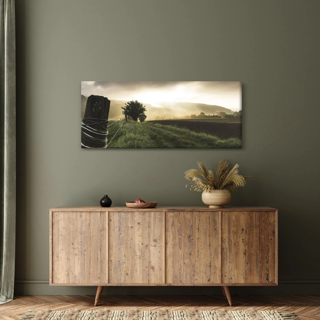 Egy rét képe (120x50 cm)