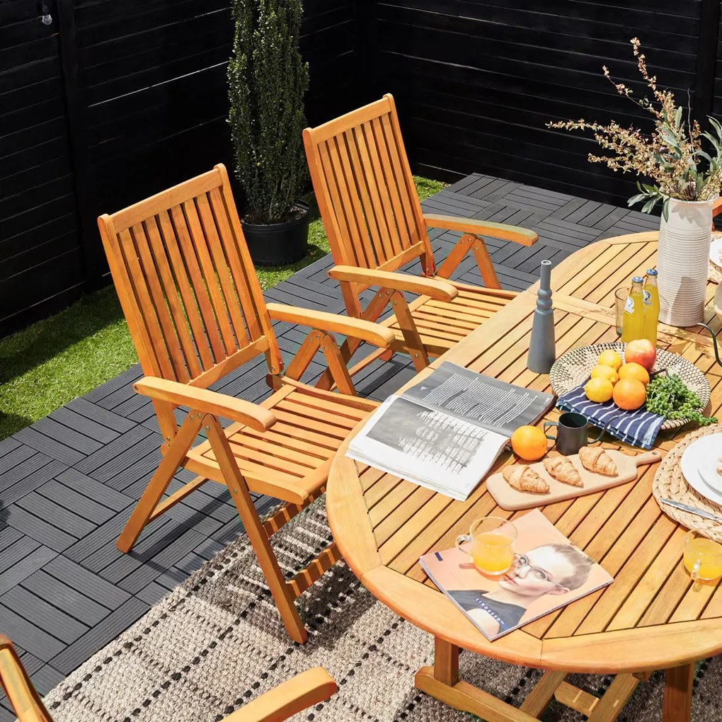 Deuba Vanamo kerti asztal - eukaliptusz