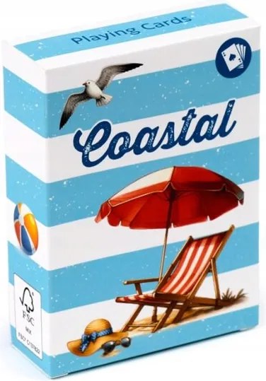 Játékkártyák Pakli 54 db-OS Strand Szett Minden Tetvesnek