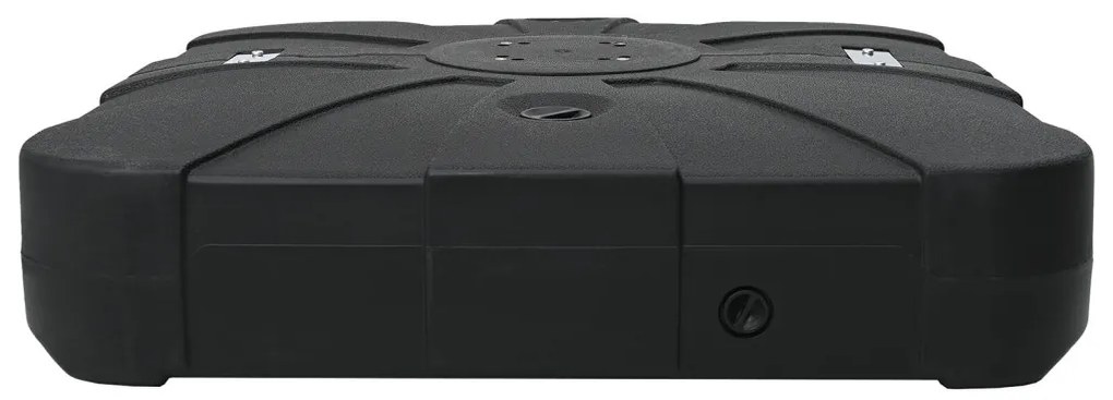 Kantilever Napernyő Talapzat Készlet 2 pcs Fekete