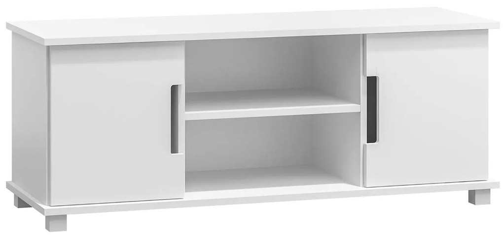 Modern TV állvány c6, 180 széles, fehér
