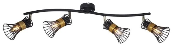 Globo 54814-4 - Spotlámpa PURRA 4xE14/40W/230V