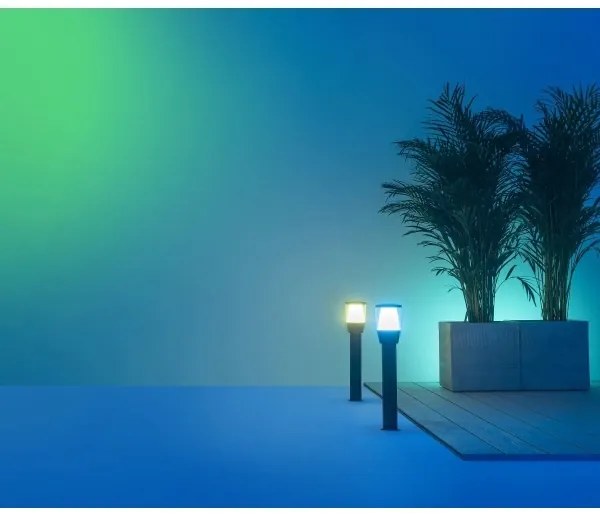 WiZ-LED RGBW Dimmelhető kültér lámpa ELPAS LED/3,6W/12V 2700-5000K IP65 Wi-Fi