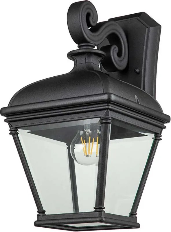 ELSTEAD BAYVIEW-2L-BK BAYVIEW Klasszikus Kültéri Fali Lámpa Fekete E27 IP44