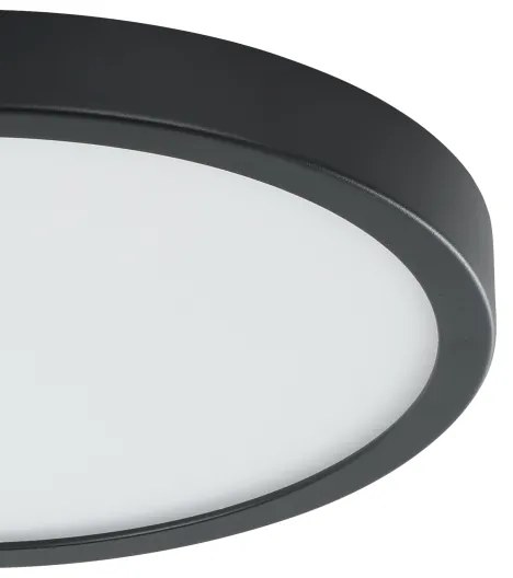 Eglo 901014 - LED mennyezeti lámpa érzékelővel FUEVA LED/20,5W/230V fekete