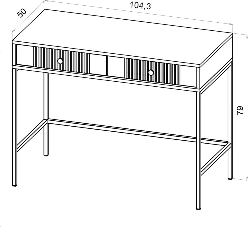 ISEO TOALETKA IS07 2S SMOKE GREEN/N.CZ/U.ZŁ