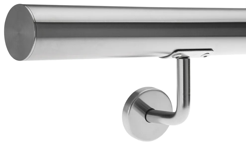 CONEKT, rozsdamentes acél kapaszkodó lépcsőkhöz, 100cm, ezüst Monzana