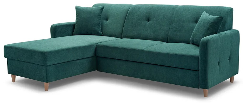 FOSIE sarok kanapéágy, 220x88x162, orino 22, jobb sarok