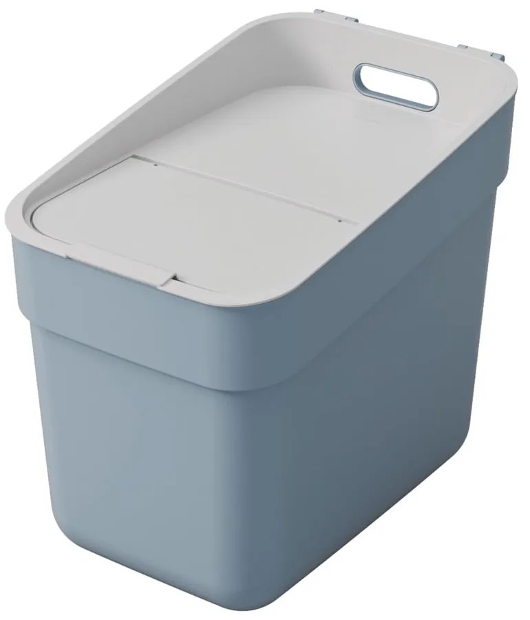 Világoskék újrahasznosított műanyag szelektív szemetes 20 l Ready To Collect – Curver