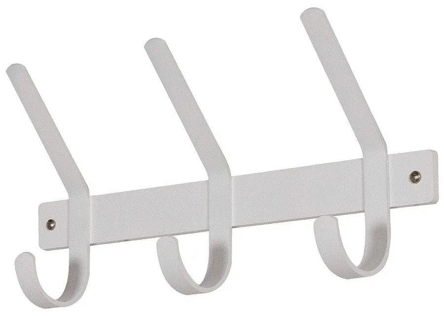 Fehér fém fali fogas 40 cm Dexter – Spinder Design