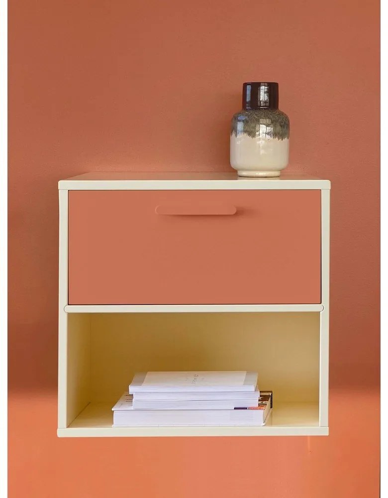 Keep by Hammel piros-sárga fali éjjeliszekrény