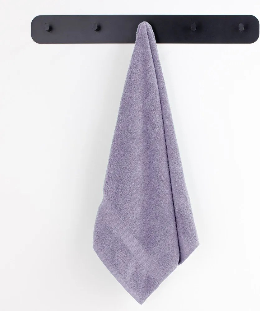 Marina világoslila törölköző, 50 x 100 cm - DecoKing