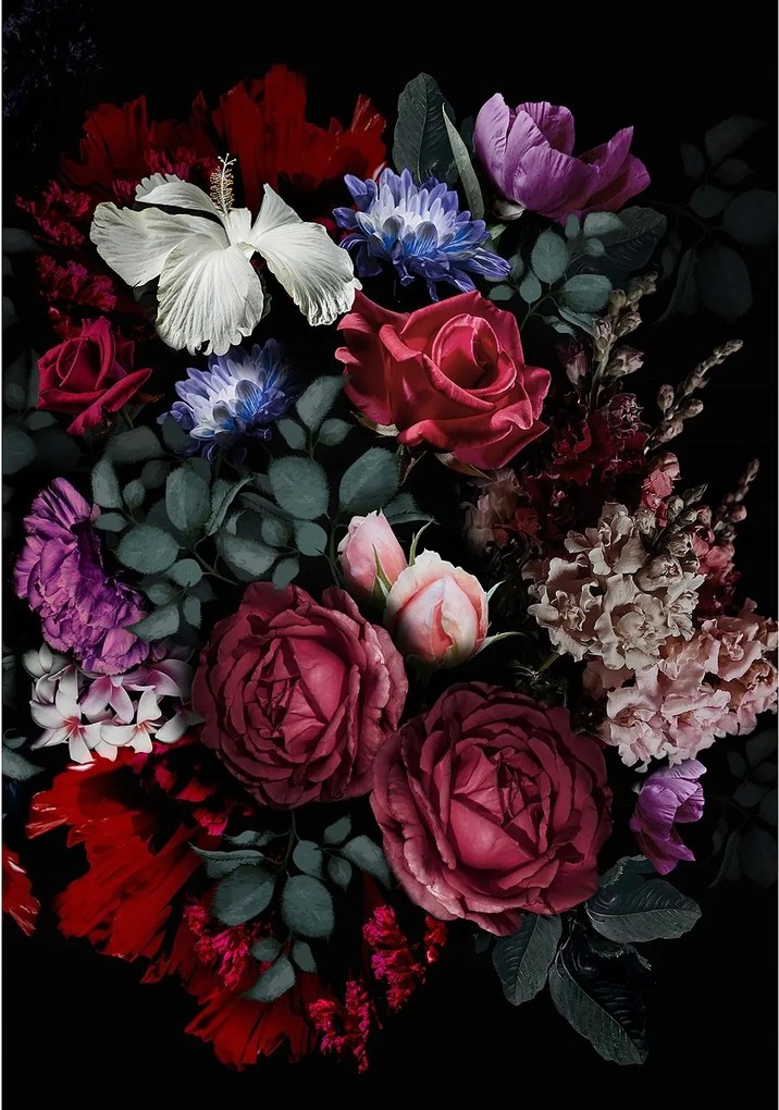 Dekoria Canvas Flowers II vászonkép 35x50