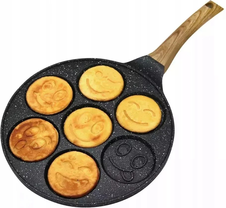 Palacsintasütő Smiley 26 CM Indukciós Gáz