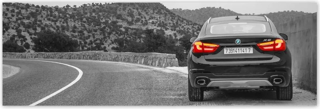 Poszterek 200x66 Bmw fekete X6