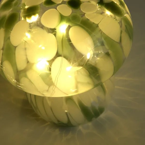 Searchlight EU27027GR - LED-es asztali lámpa AMELIA LED/0,2W/230V zöld