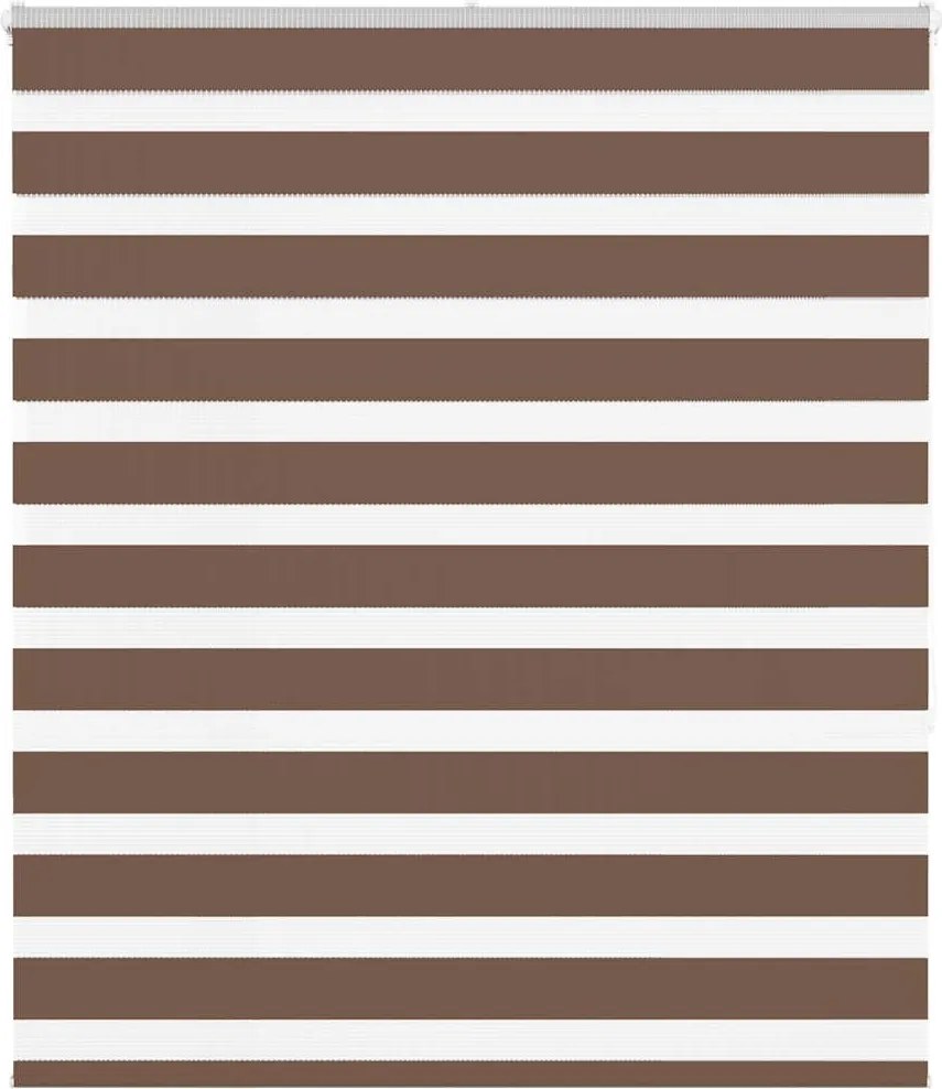 vidaXL zebrafüggönnyel barna szövetszélesség 115,9 cm poliészter