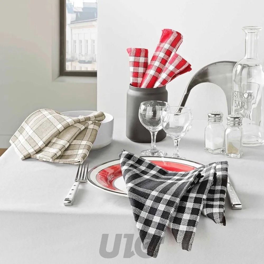 Textil szalvéta szett 3 db-os Traditio – douceur d'intérieur