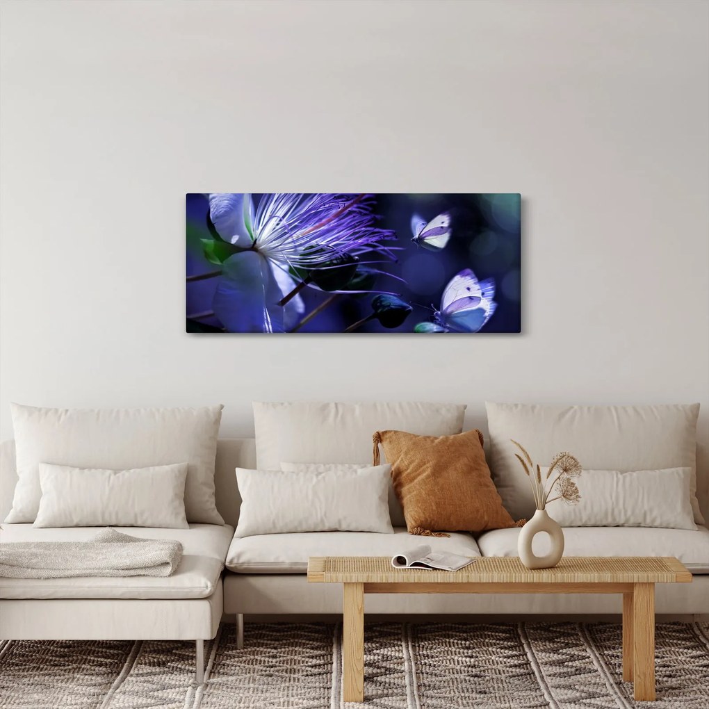 Kép - Trópusi virág (120x50 cm)