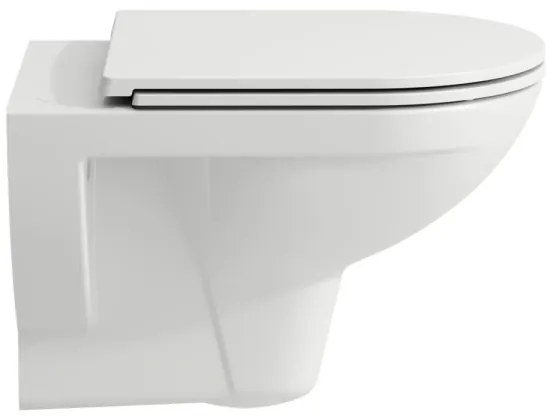 LAUFEN H8669510000001 - Függesztett WC PRO, kerámia, fehér + SoftClose PRO WC-ülőke, fehér