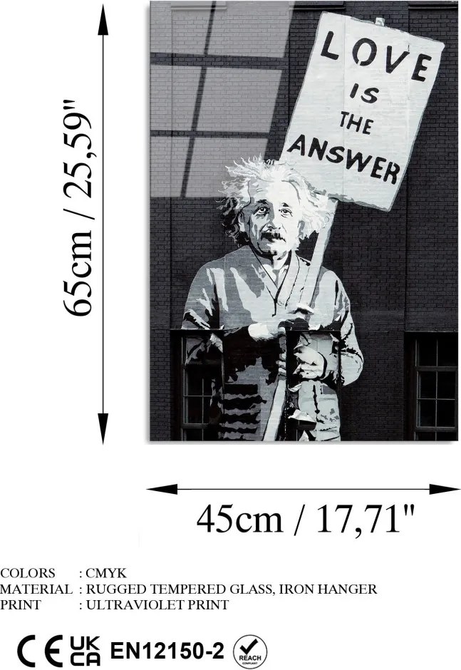 Üvegkép, 45×65 cm – UV-489