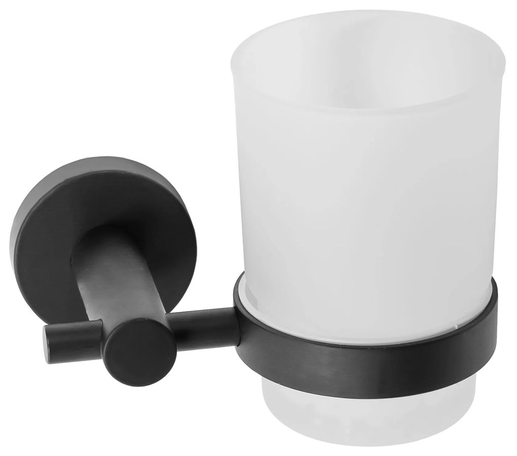 Fürdőszobai pohár GUN black 322233A