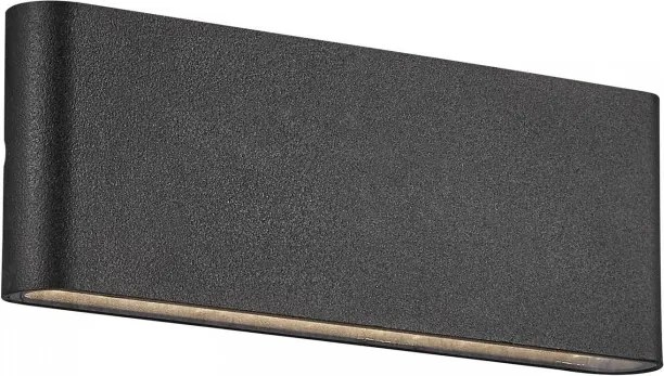 NORDLUX 2118181003 KINVER Modern Kültéri Fali Lámpa Fekete LED IP54