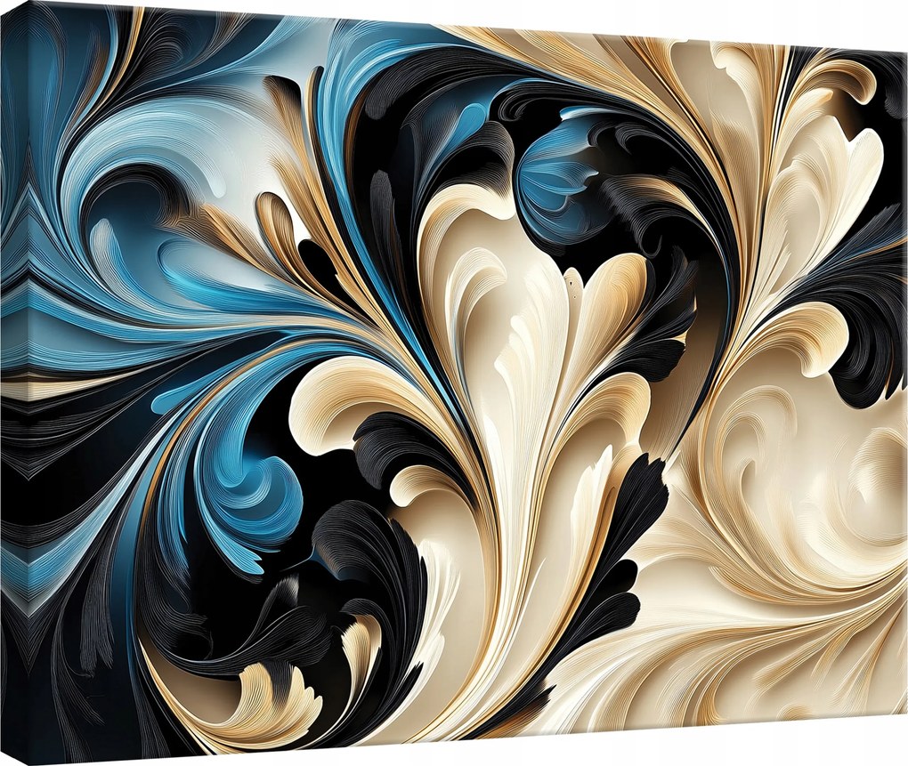 Hálószoba Vászonkép Nappali Konyha Absztrakt Bézs Vászon Falikép 60x40