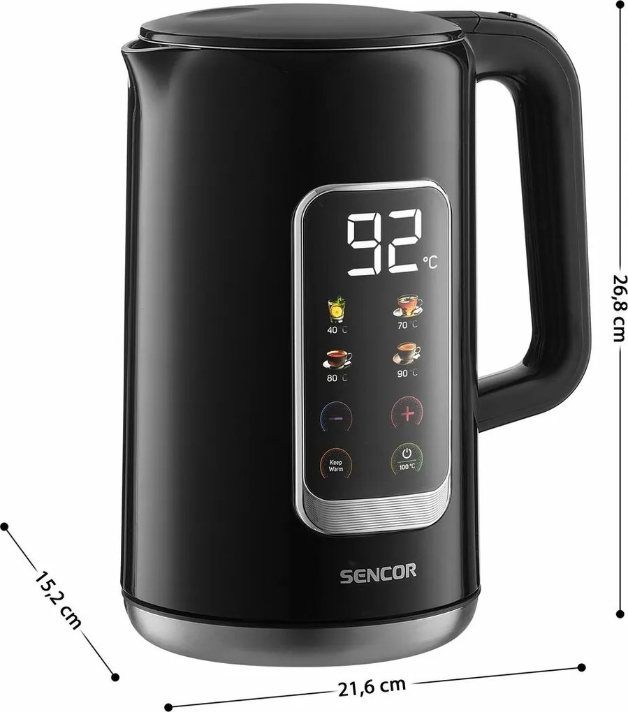 Sencor SWK 0951BK gyorsforraló, fekete