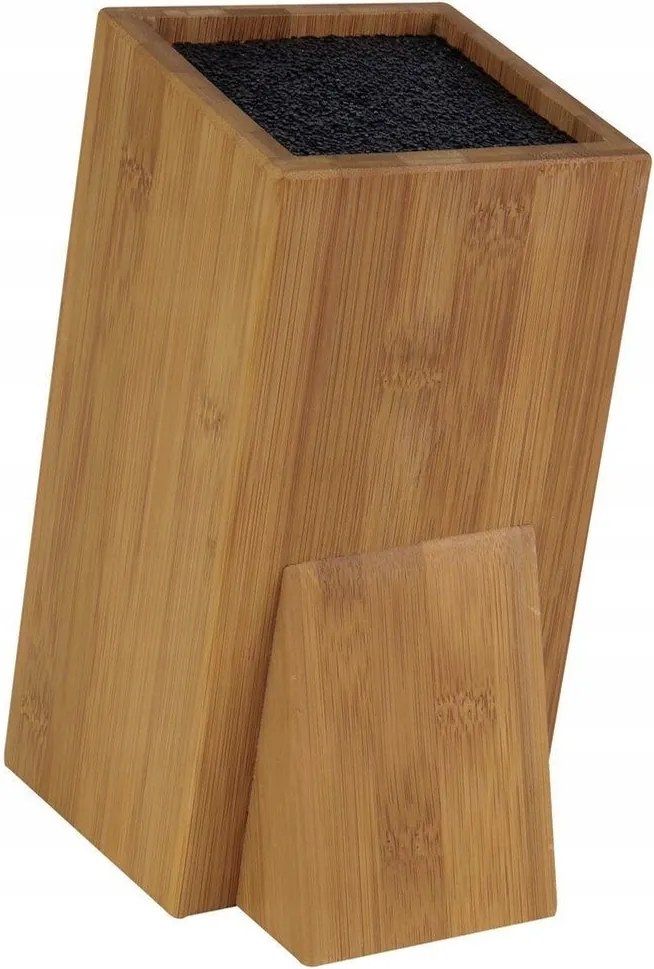 Konyhai Késtartó állvány bambusz konyhai késblokk univerzális