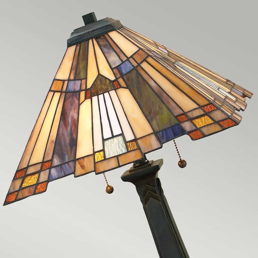 Quoizel INGLENOOK QZ-INGLENOOK-TL Asztali lámpa 2x60W/E27