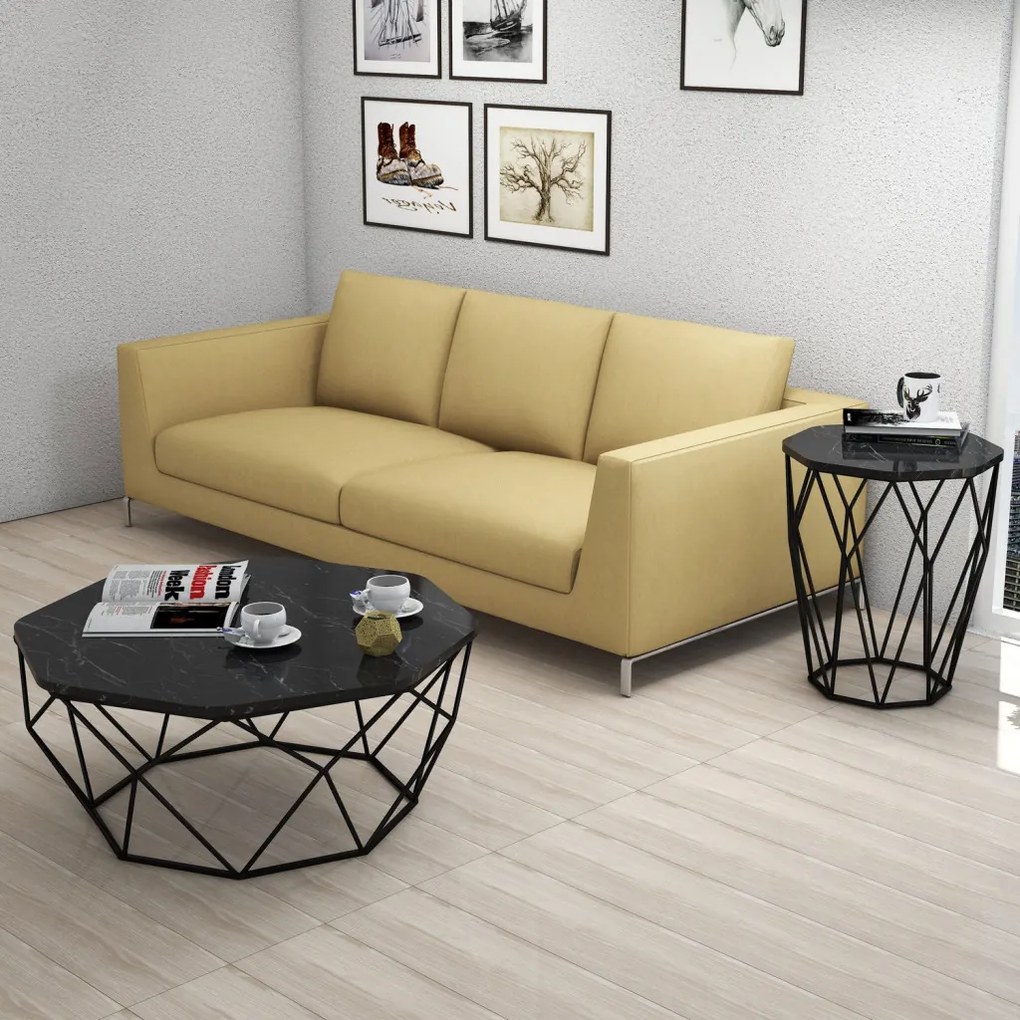 Sofya - Black Marble