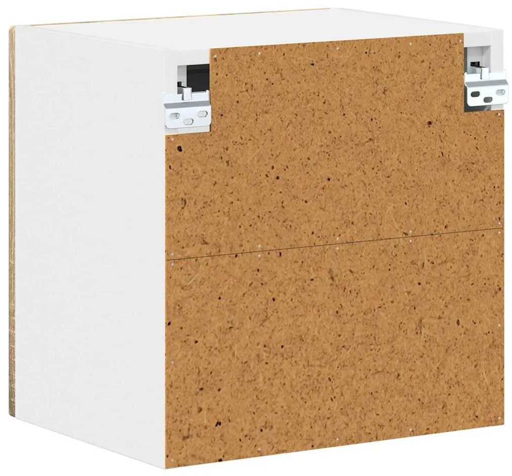 Fali konyhaszekrény 2 pcs Sonoma tölgy 40 x 31 x 40 cm Faanyag