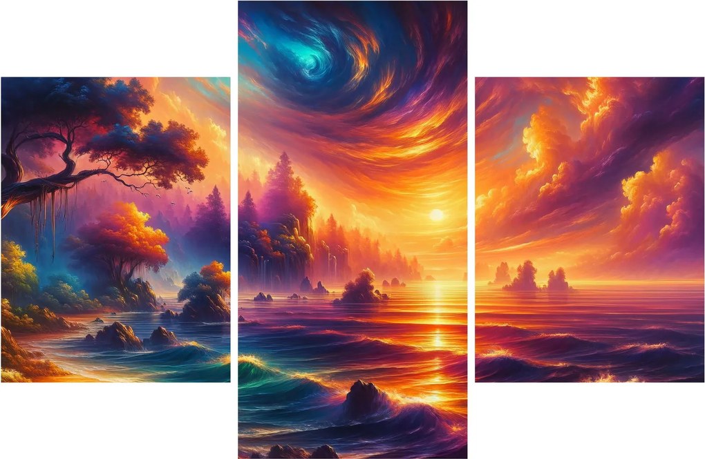 Kép - Varázslatos világ (90x60 cm)