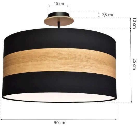 Csillár rúdon TERRA 1xE27/60W/230V