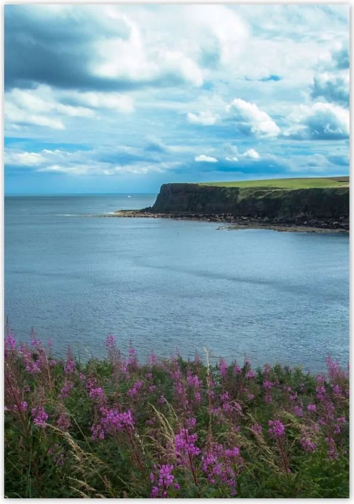 Poszterek 70x100 Illatos tájkép sziklával