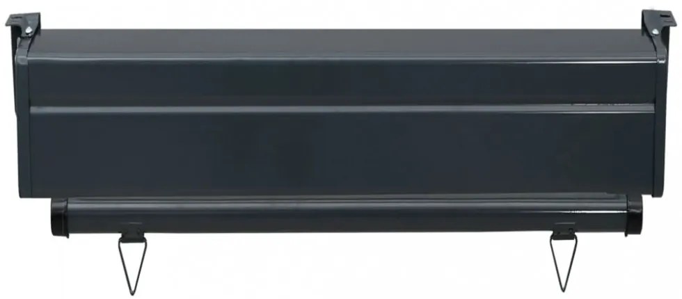 barna oldalsó terasznapellenző 65 x 250 cm