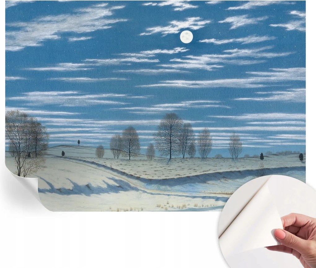 Öntapadós fotótapéta Nappali és Hálószoba Irodába Téli tájkép 312x219