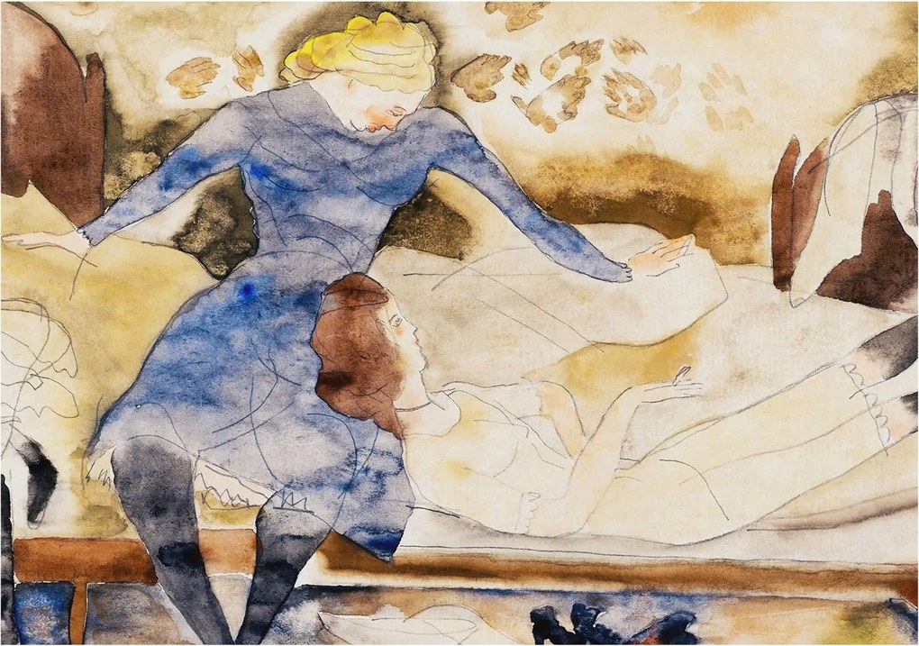 Stílusos Dekoratív Fotótapéta Flizelin Női nyugalom 312x219 Ragasztó